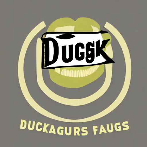 Image similar to logo of macburger and ducks fries restaurant