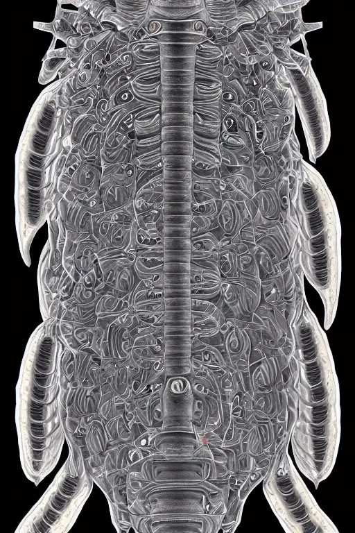 Image similar to isopod, symmetrical, highly detailed, digital art, sharp focus, trending on art station