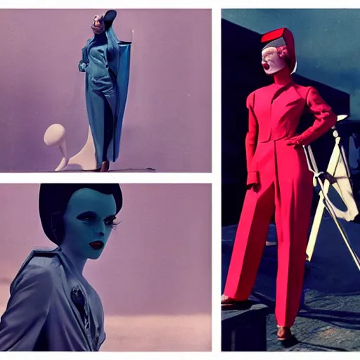 Image similar to dystopian retro future fashion photos