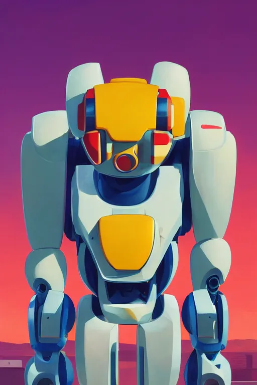 Image similar to metabots medabots medarotto medarot robot minimalist comics helmet mask neon cybereye, behance hd by jesper ejsing, by rhads, makoto shinkai and lois van baarle, ilya kuvshinov, rossdraws global illumination ray tracing hdr radiating a glowing aura