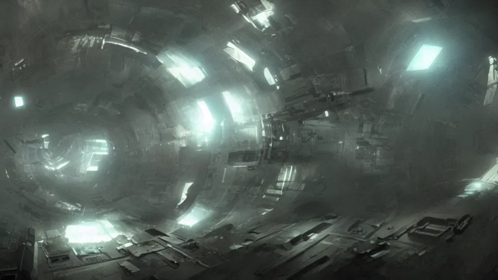 Image similar to sci-fi VFX action movie cinematography Deadcode, By Emmanuel Lubezki