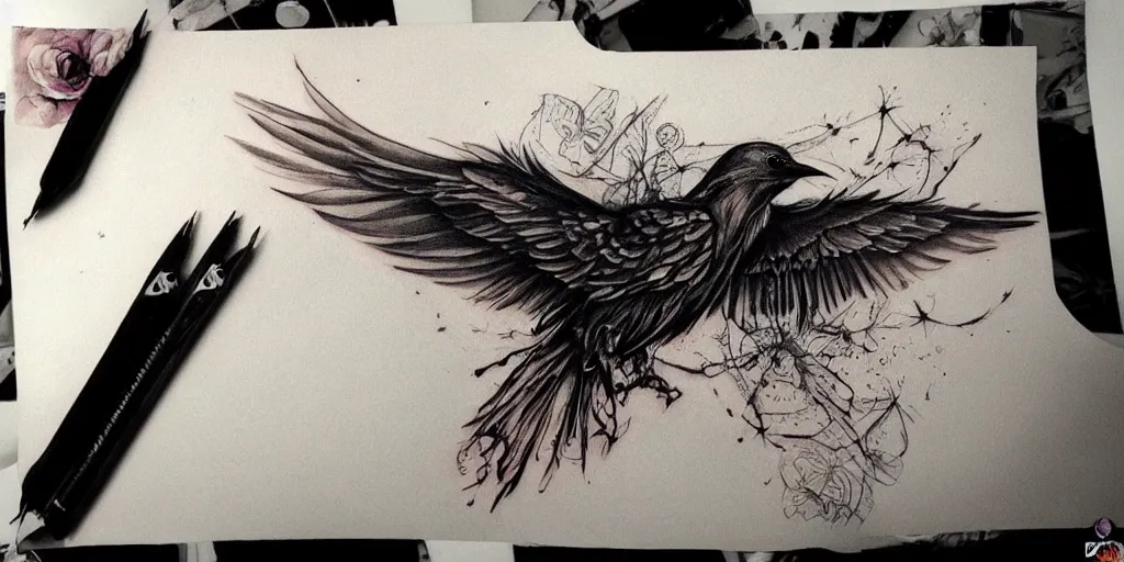 105 Mind-Blowing Crow Tattoos And Their Meaning - AuthorityTattoo