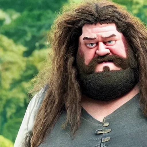 Image similar to Hagrid from Harry Potter as seen in Disney Pixar's Up (2009)