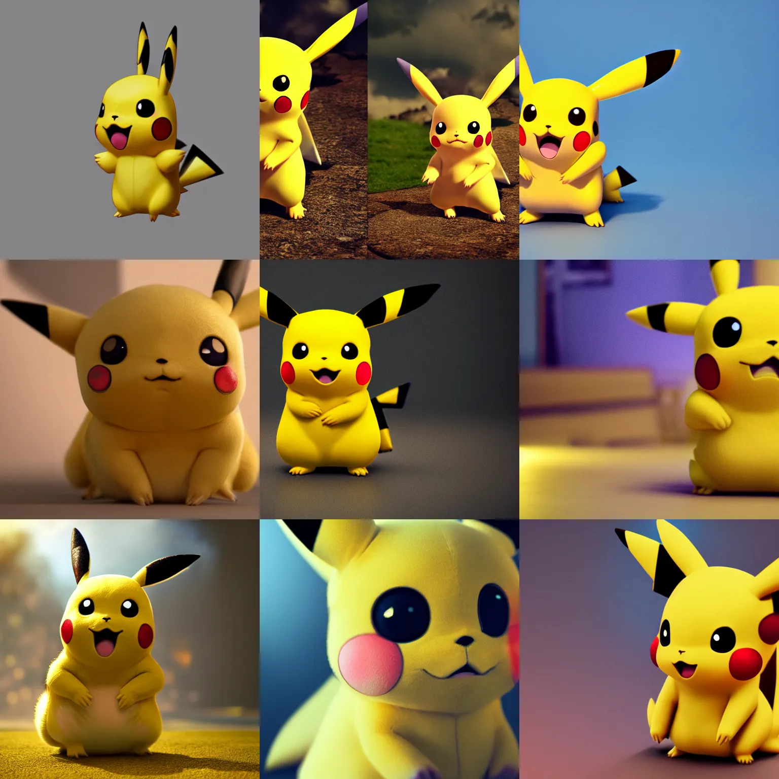 Pokemon Kawaii Pikachu 8