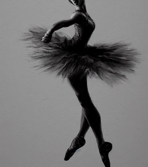 Prompt: beautiful prima ballerina drawing, in the style of greg rutkowski, fantasy, amazing detail, epic, intricate, elegant, smooth, sharp focus