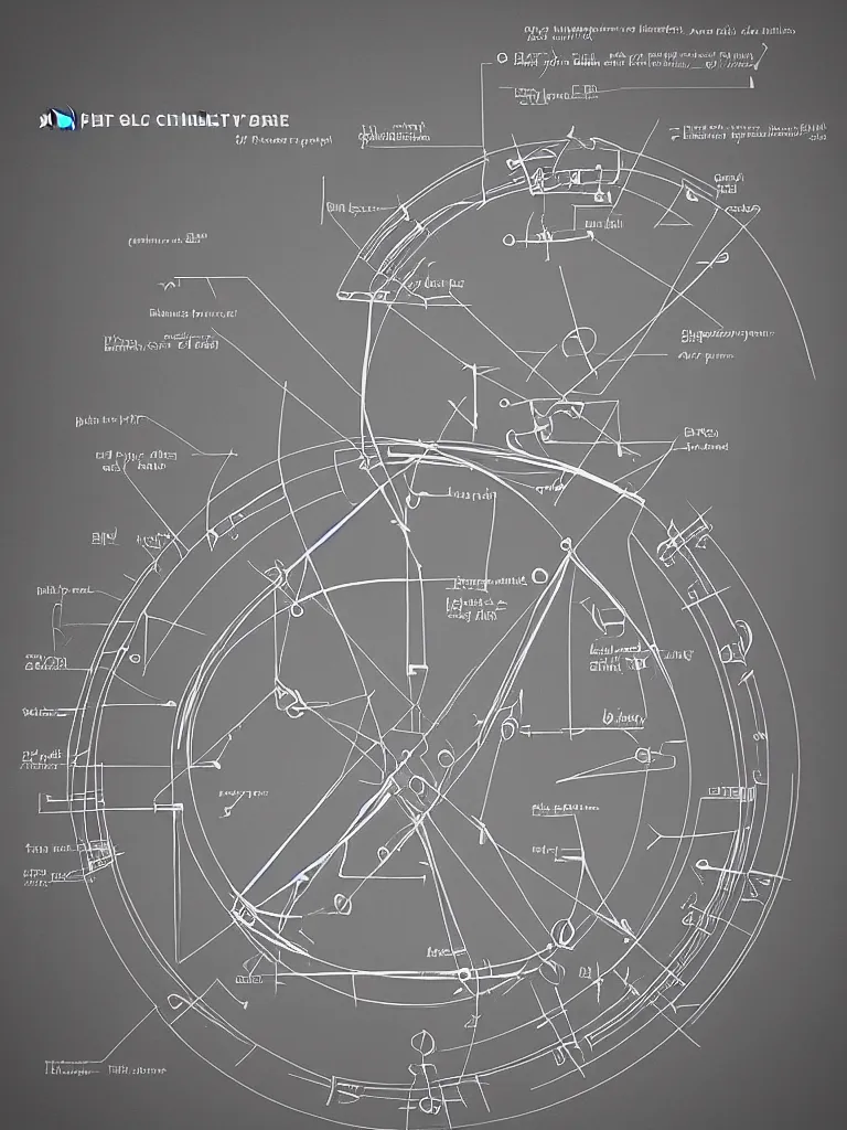 Prompt: simple schematic of the tool that saved humanity, centered in a frame