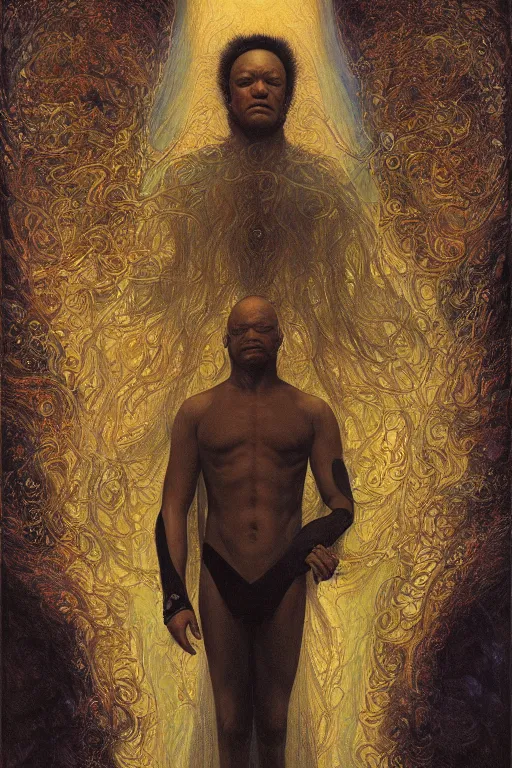 Prompt: portrait of the king of dreams morpheus, by giancola, very detailed art, elegant, sophisticated, high resolution, smooth