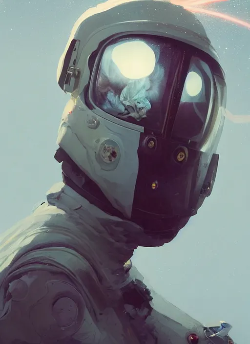 Image similar to a beautiful portrait of elon musk wearing a spacesuit on mars. character design by cory loftis, fenghua zhong, ryohei hase, ismail inceoglu and ruan jia. artstation, volumetric light, detailed, rendered in octane