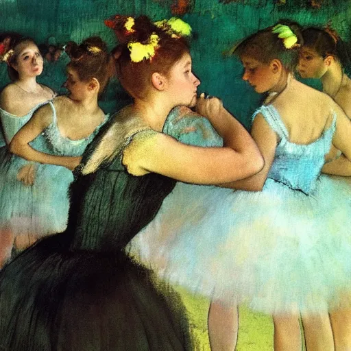 Prompt: Art by Degas