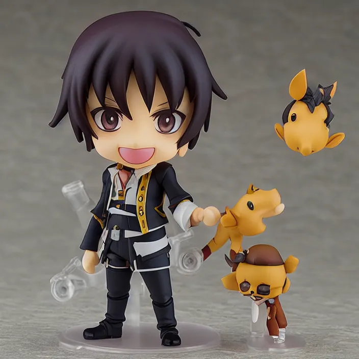 Prompt: Lazlo Cravensworth, An anime Nendoroid of Lazlo Cravensworth, figurine, detailed product photo