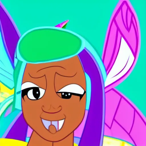 Image similar to bill cosby as a my little pony character