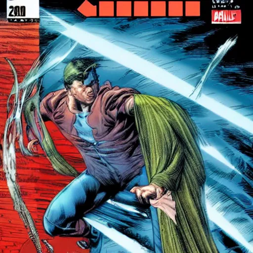 Prompt: Nathan Never, Claudio Castellini