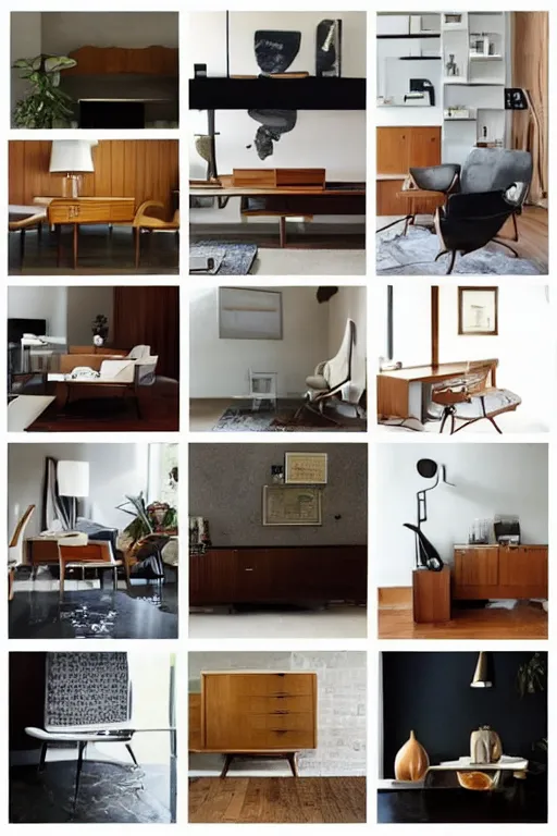 Prompt: “Modern Mid-century design”