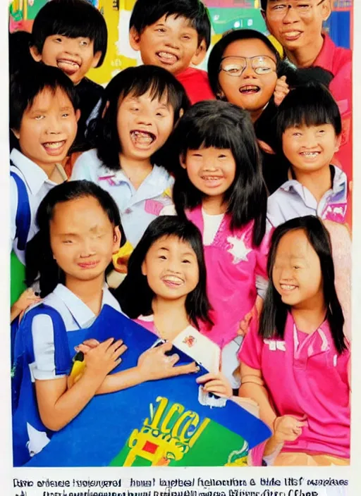 Image similar to 1 9 9 0 s singaporean public education poster