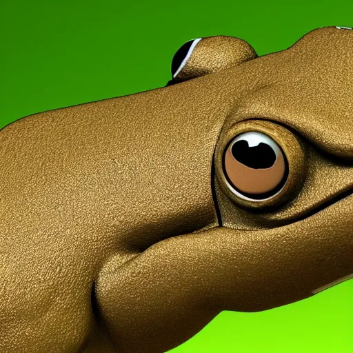 Image similar to frog - shaped pistol concept art 4 k