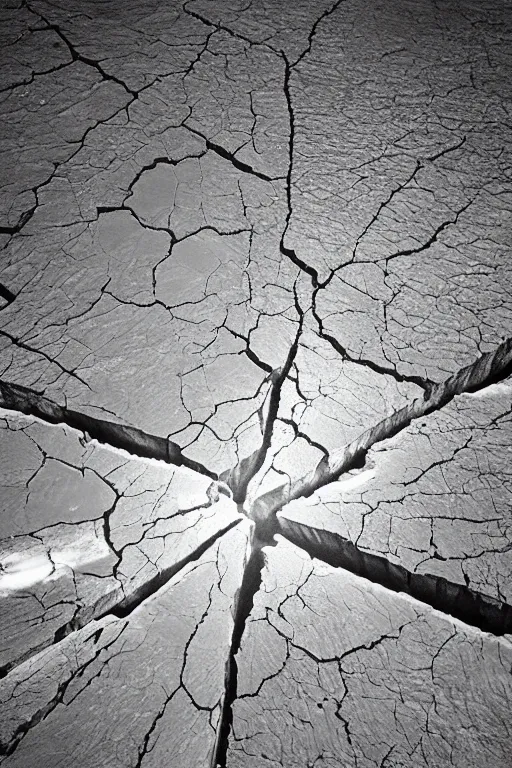 Prompt: photograph of giant crack! in! the! sky!!!!!!!!!!!!!!!!!! above southern california city