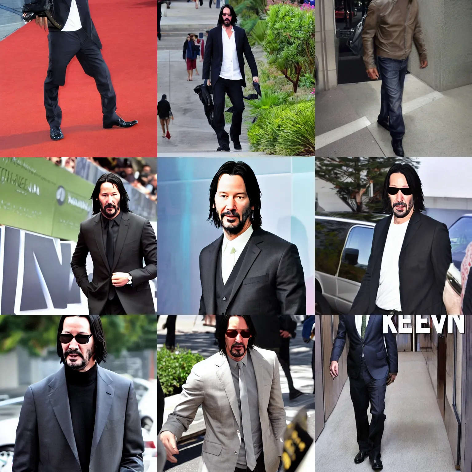 Prompt: keanu leaves