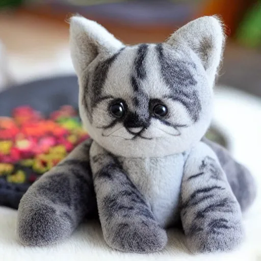 Image similar to kitten stuffed animal