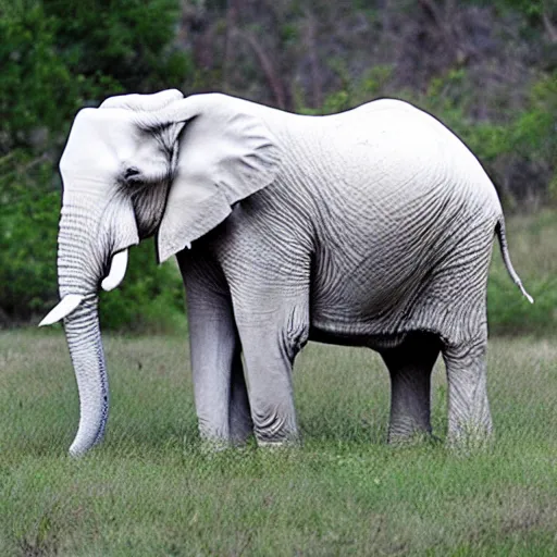 Image similar to albino elephant