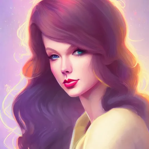 Prompt: a portrait of a beautiful april o'neil and taylor swift, art by lois van baarle and loish and ross tran and rossdraws and sam yang and samdoesarts and artgerm and saruei and disney, digital art, highly detailed, intricate, sharp focus, trending on artstation hq, deviantart, unreal engine 5, 4 k uhd image