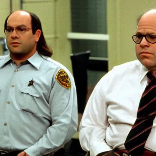 Prompt: George Costanza on law and order special victims unit