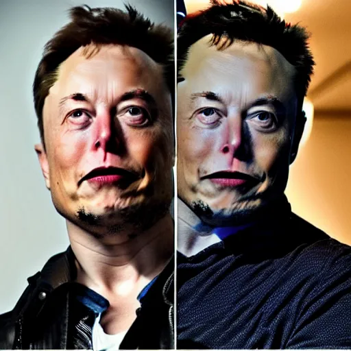 Prompt: elon musk as captain america