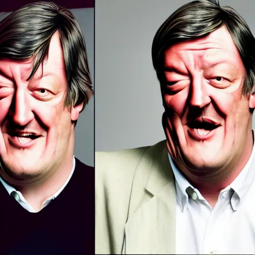 Image similar to [ french fry ] is ( ( stephen fry ) ) hybrid intercross mix