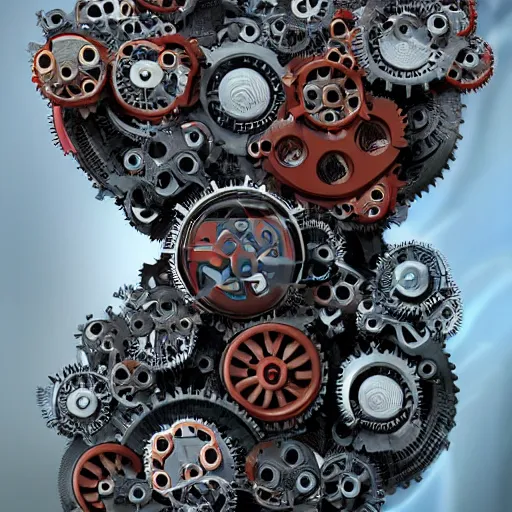 Image similar to a kidney made of mechanical gears, highly detailed, digital painting, artstation, concept art, movie still, smooth, sharp focus uhd 8 k