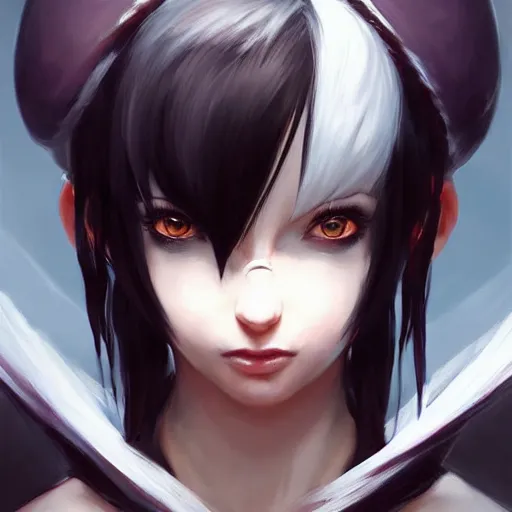 Image similar to kerli koiv as tifa lockhart, character headshot concept art, sharp, digital matte painting, art by artgerm, greg rutkowski, wlop, dramatic lighting, trending on artstation