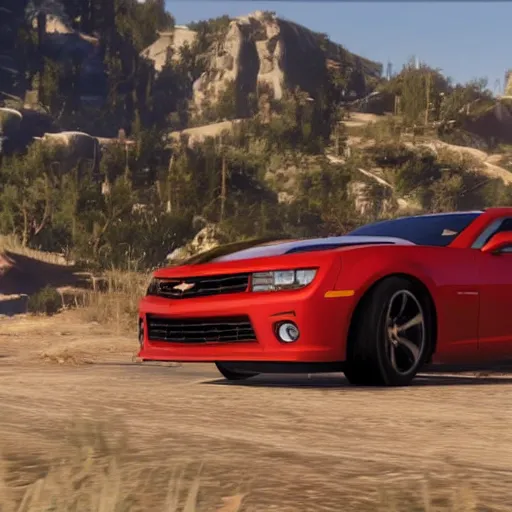 Image similar to 2 0 1 3 chevrolet camaro ss in red dead redemption 2