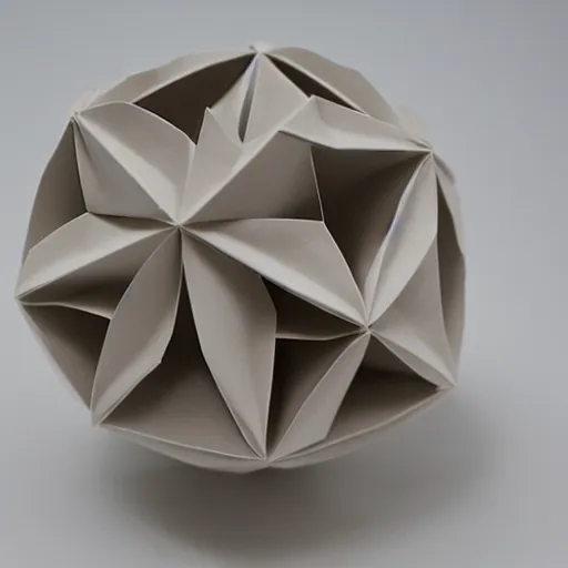 Image similar to spherical origami