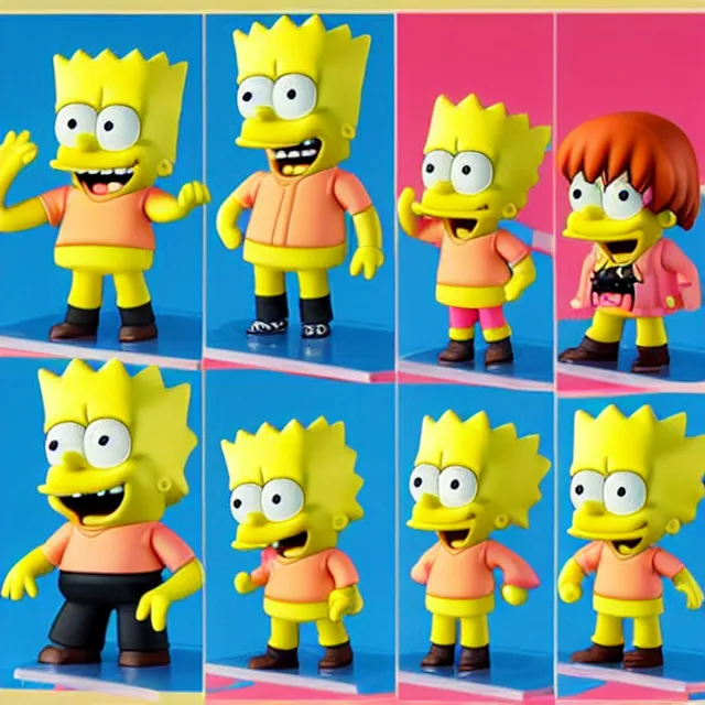 Image similar to spongebart simpsonpants, an anime nendoroid of spongebart simpsonpants, figurine, detailed product photo