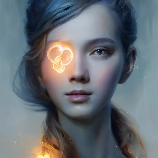 Image similar to A masterpiece portrait of a glowing magical wand. Very detailed. intricate, elegant, highly detailed. trending on artstation, digital art, by Stanley Artgerm Lau, WLOP, Rossdraws, James Jean, Andrei Riabovitchev, Marc Simonetti, Yoshitaka Amano