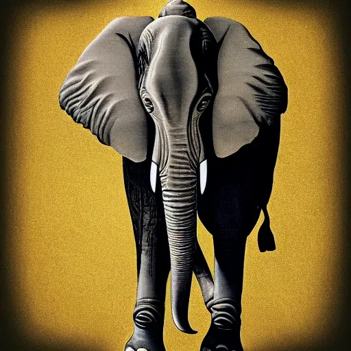 Prompt: elephant by dali