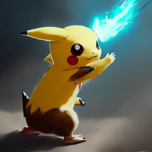 Prompt: concept art of pikachu like fish, highly detailed painting by dustin nguyen, akihiko yoshida, greg tocchini, greg rutkowski, cliff chiang, 4 k resolution, trending on artstation, 8 k