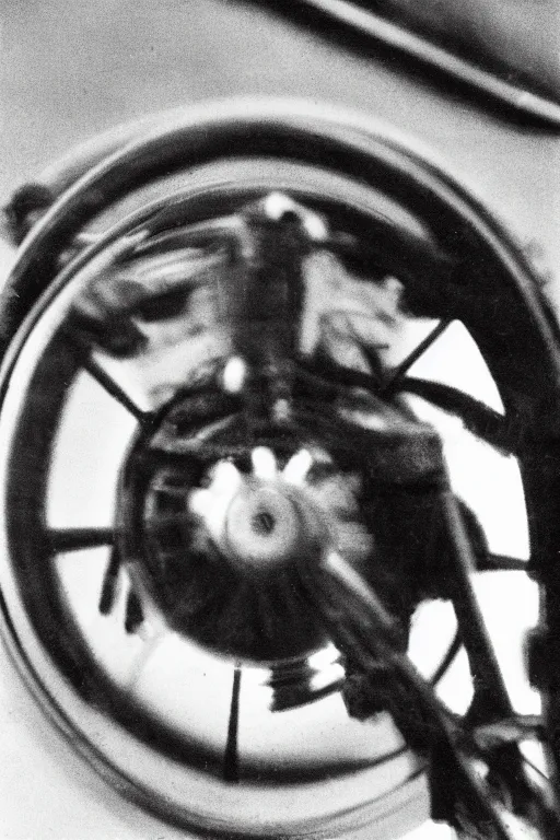 Image similar to a close-up portrait of Marcel Duchamp machine in the style of Hito Steyerl and Shinya Tsukamoto and Irving Penn and Robert Frank