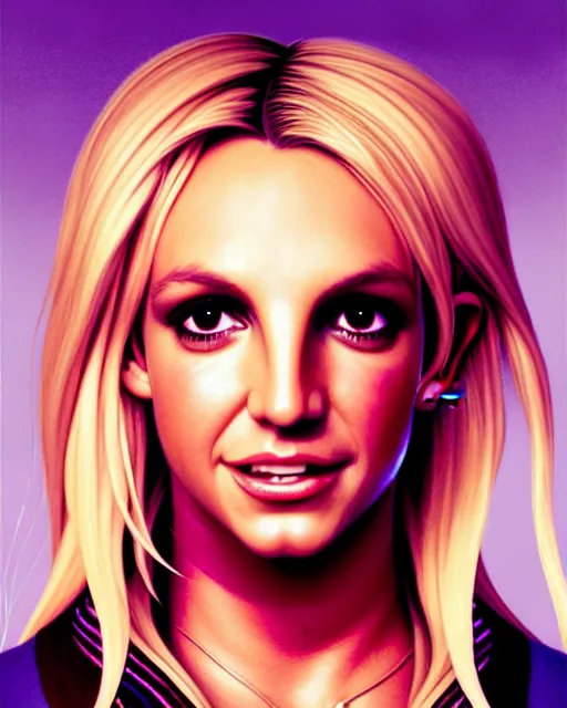 Image similar to highly detailed portrait of britney spears in nes, stephen bliss, unreal engine, greg rutkowski, loish, rhads, beeple, makoto shinkai and lois van baarle, ilya kuvshinov, rossdraws, tom bagshaw, alphonse mucha, global illumination, god rays, detailed and intricate environment