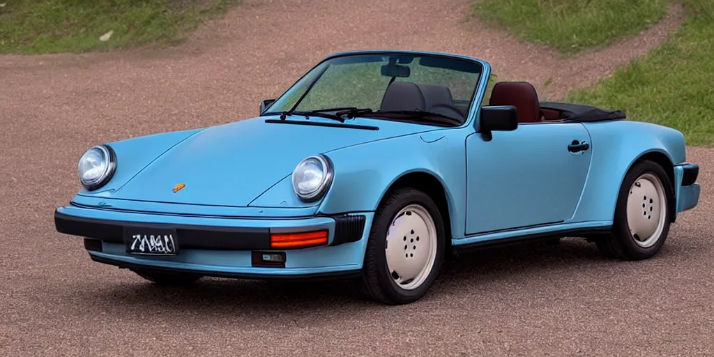 Image similar to “1980s Porsche Boxter, ultra realistic, 4K”