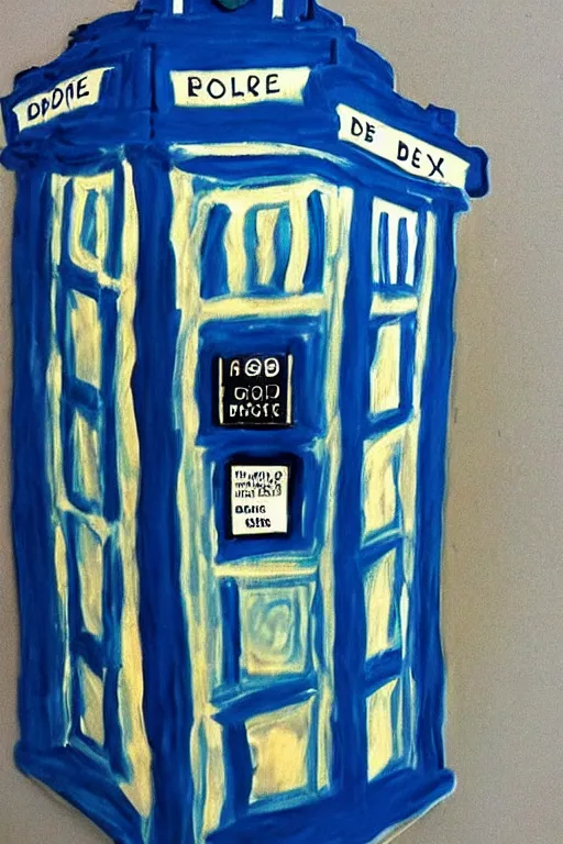 Image similar to TARDIS 🎨🖌️