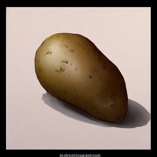 Prompt: Potato rain, artstation, realistic