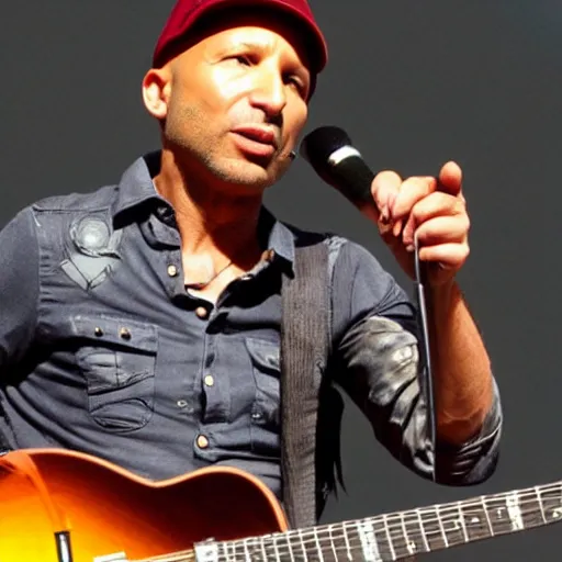 Image similar to tom morello