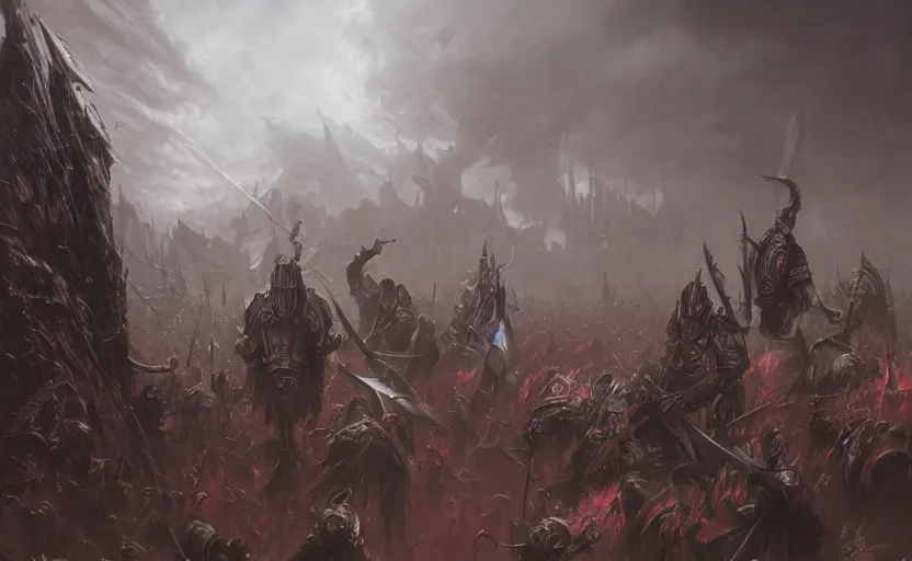 Image similar to stormcast externals, beksinski, wayne barlowe, ruan jia, dark soul concept art, warhammer fantasy art, age of sigma art, for honor charector concept art, the hobbit concept art