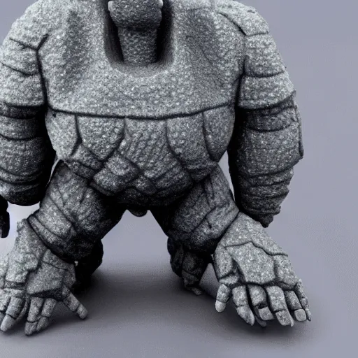 Image similar to a golem made out of diamond, realistic,