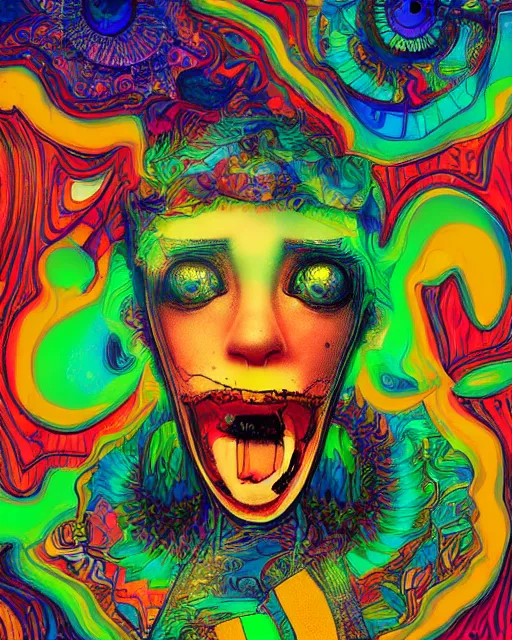 Image similar to communication, digital artwork, trending on artstation, beautiful artwork, psychedelic colorization, influenced by mario martinez