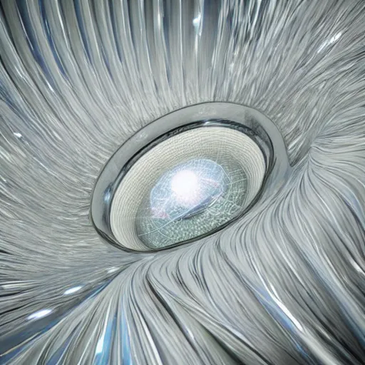 Prompt: hyperrealistic image of uniform laminar flow vortex shredding, by thomas eakes & xiang duan & mike judge, perfect symmetry, dim volumetric lighting, photorealistic, 8 k octane beautifully detailed render, post - processing, extremely hyper - detailed, intricate, epic composition, cinematic lighting, masterpiece, trending on artstation, incredibly detailed, stunning,