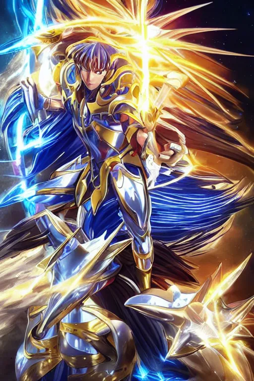 Image similar to 2 0 2 2 knights of the zodiac saint seiya battle for sanctuary hero suit armor comics mask minimalist verytoon nautiljon animes toei animation namco bandai, art by artgerm and greg rutkowski and magali villeneuve