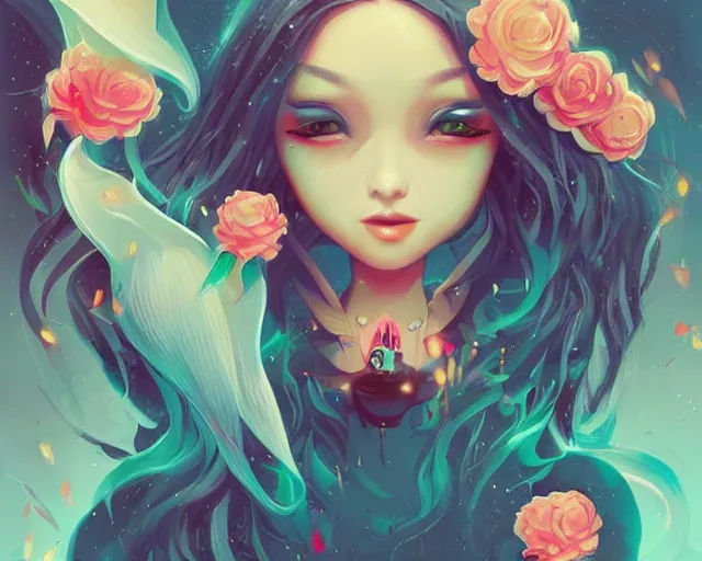 Image similar to what, a simple vector pop surrealism, by ross tran, surrealism