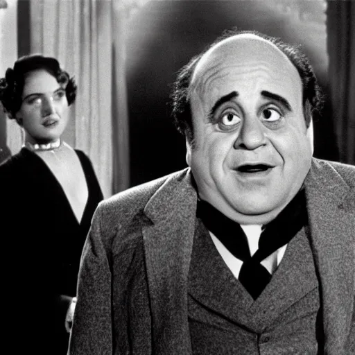 Prompt: Danny Devito in Citizen Kane