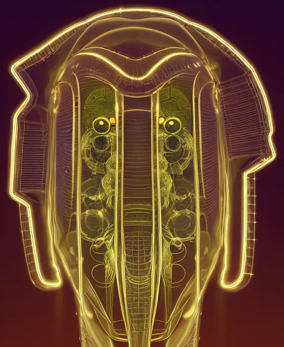 Prompt: intricate opulent transparent clear see - through portrait of handsome masculine isopod man, fractal, neon lights, circuitry, dense machinery environment, ultra realistic, concept art, pop art, photorealistic, octane render, 8 k, unreal engine. art by nori inoguchi and sam kaplan and zachary goulko and christopher marley and artgerm and alphonse mucha