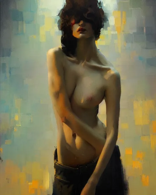 Image similar to divine indifference, ( impressionistic oil painting by malcom liepke ), alexi zaitsev, craig mullins, melinda matyas, tooth wu, wlop, denis sarazhin, bold brushstrokes, highly detailed, award winning, textured, masterpiece